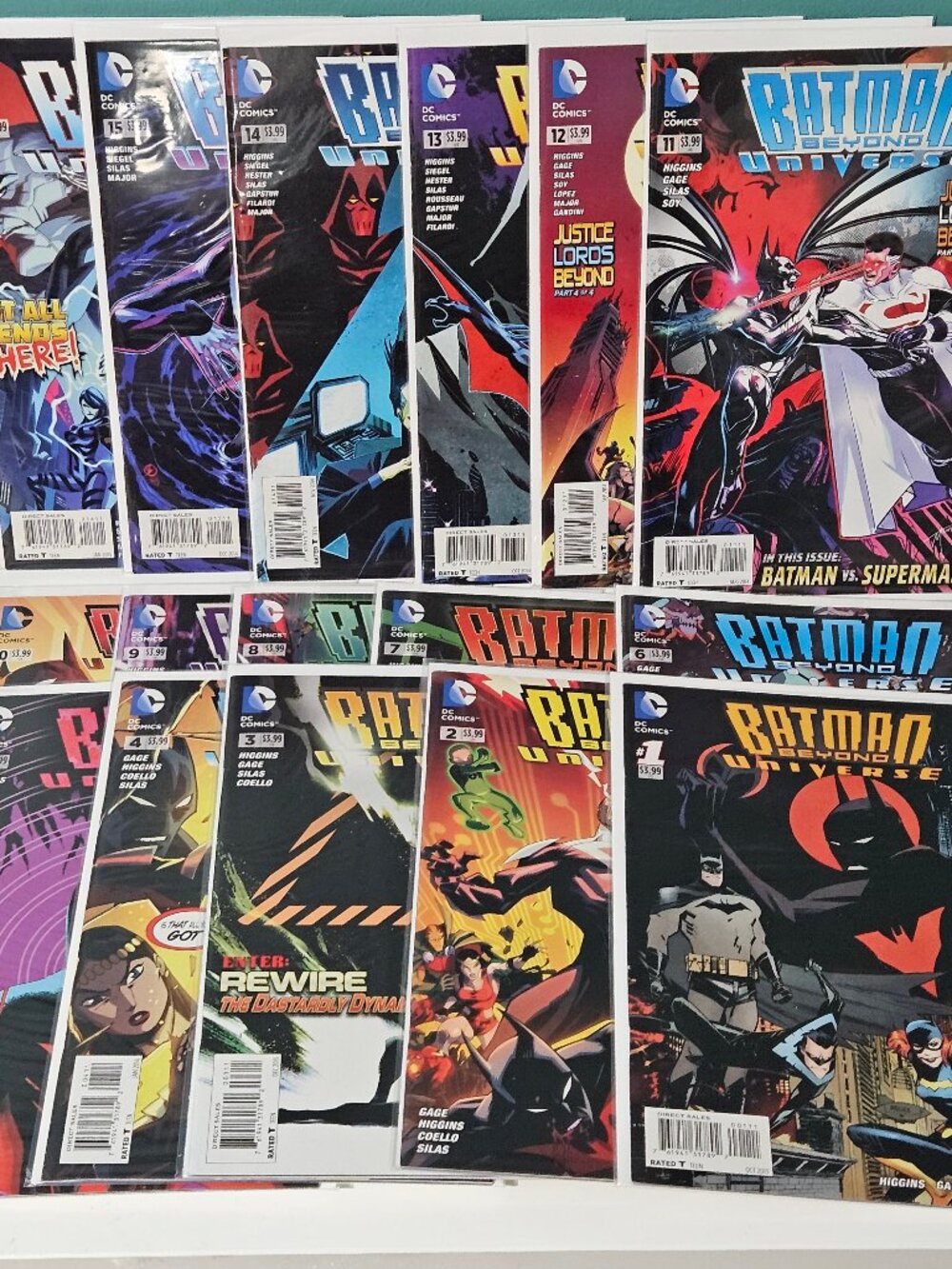 Batman Beyond Universe #1-16 DC Comics 2013 Full Complete Run Superman C-054